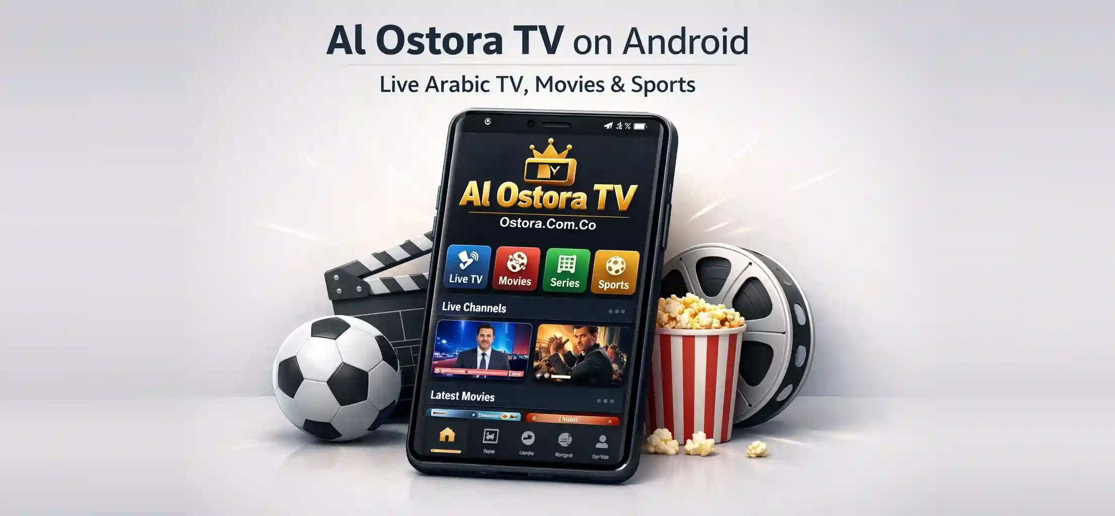 Al Ostora TV on Android – Live Arabic TV, Movies & Sports
